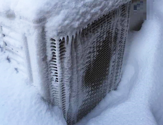 雪被りのリスクが大！